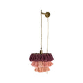 Fela Tassel Wall Light, Hardwired Wall Sconce, Metal, Dia 30cm x H 30cm