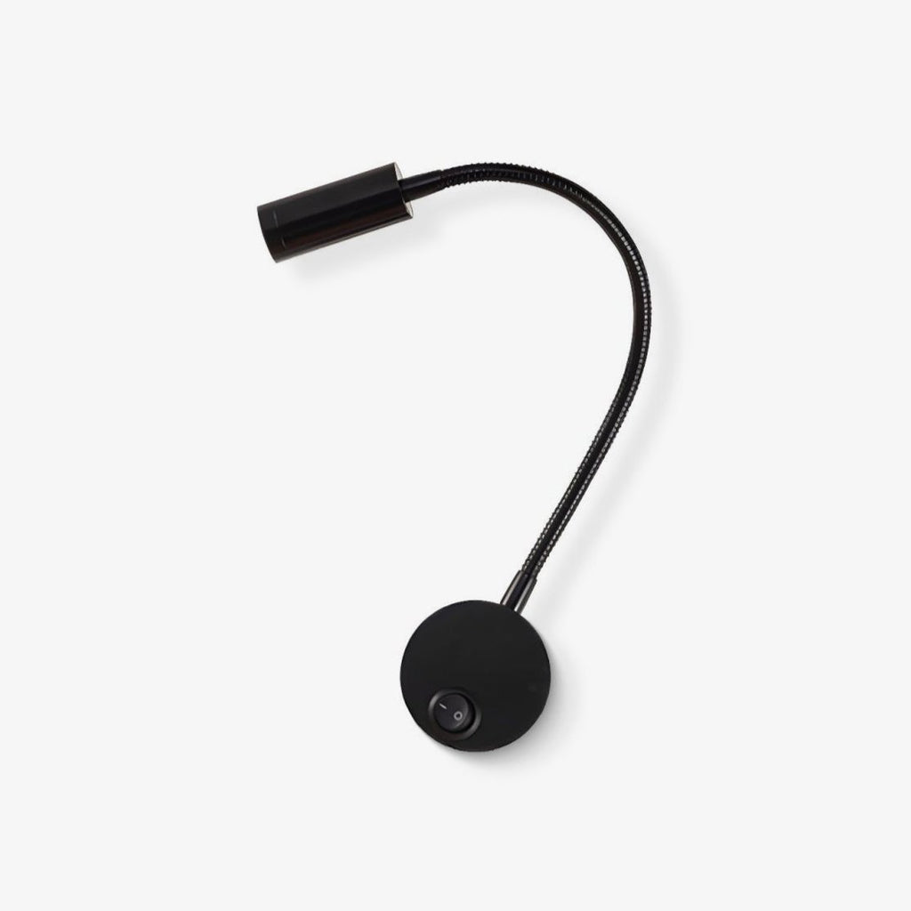 Felix Flex Reading Wall Light, Hardwired Wall Sconce, Metal, Dia 7cm x H 30cm