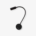 Felix Flex Reading Wall Light, Hardwired Wall Sconce, Metal, Dia 7cm x H 30cm