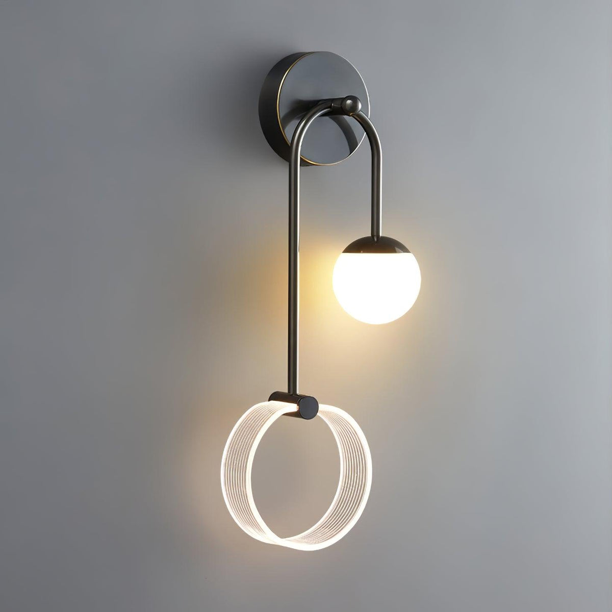 Ferra LED Wall Light, Bedroom Wall Sconce, detail 10