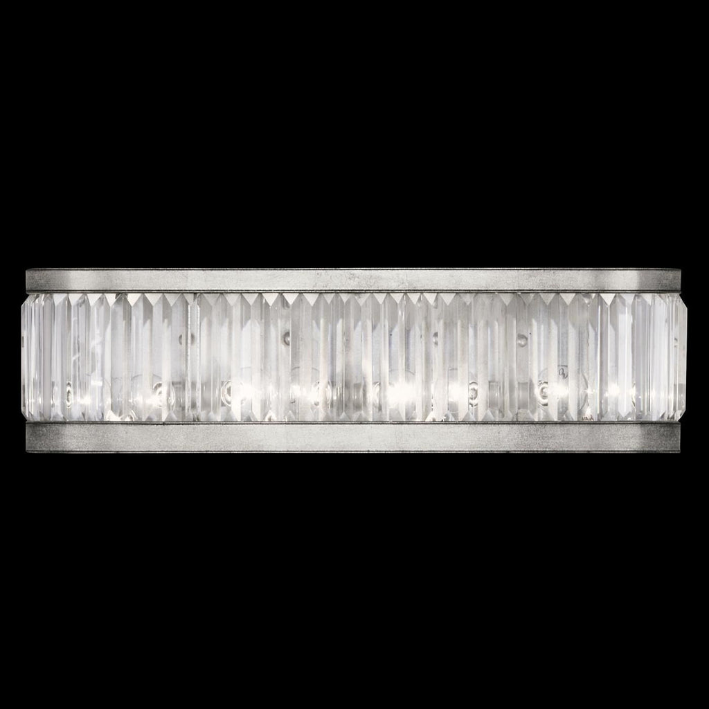Crystal Enchantment 26 Inch 4 Light Bath Vanity Fixture, Bathroom Vanity Light, detail 2