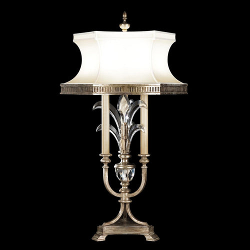 Beveled Arcs 37 Inch Table Light - Height: 37.0 Inches, Bedside Table Lamp