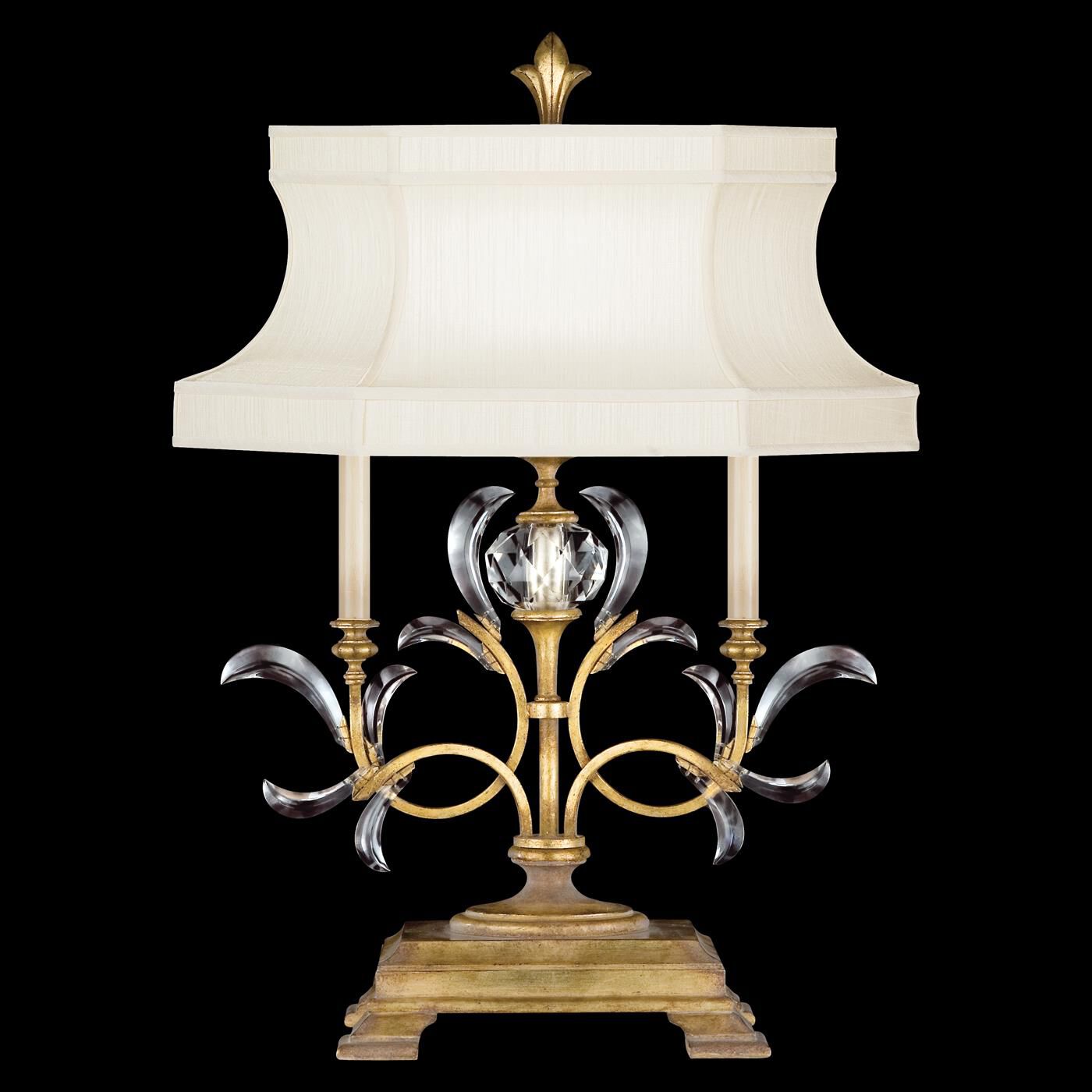 Beveled Arcs 34 Inch Table Light - Table Lamp, Bedside Table Lamp, Height: 34.0 Inches