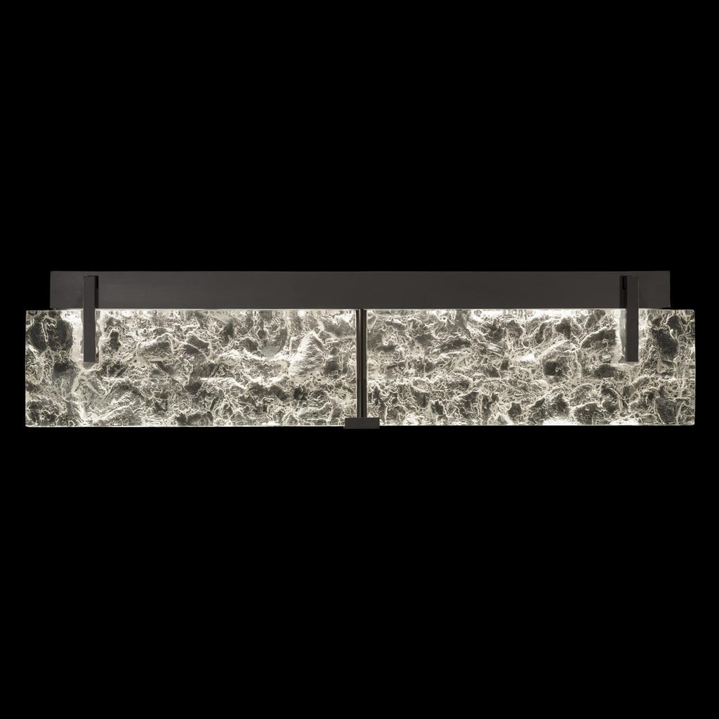 Terra 28 Inch 4 Light Led Bath Vanity Fixture, Bathroom Vanity Light, Height: 6.9 Inches
