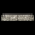 Terra 28 Inch 4 Light Led Bath Vanity Fixture, Bathroom Vanity Light, Height: 6.9 Inches