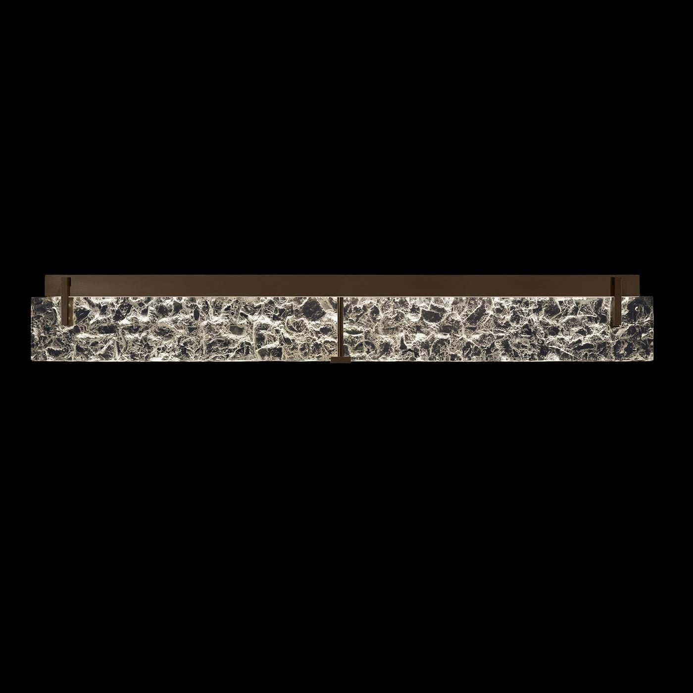 Terra 48 Inch 7 Light Led Bath Vanity Fixture, Bathroom Vanity Light, detail 10