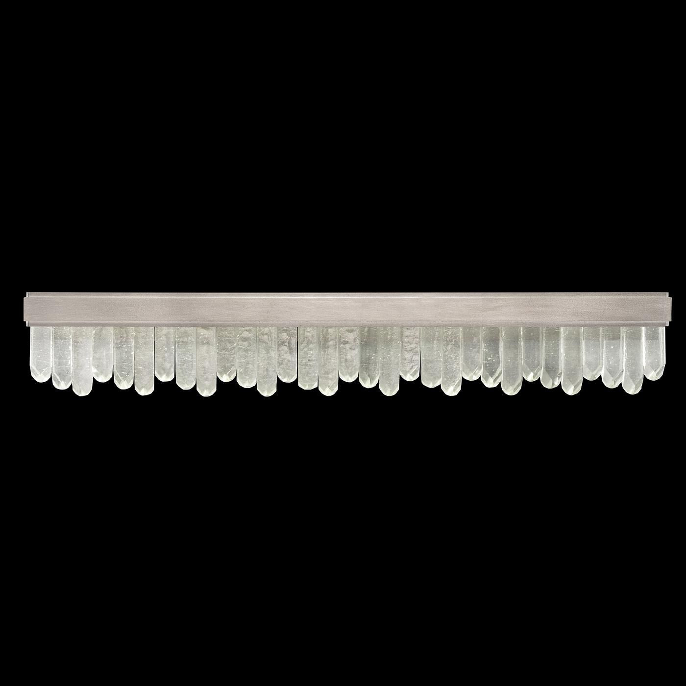 Alex Woogmaster Lior 47 Inch 20 Light Led Bath Vanity Fixture, Bathroom Vanity Light, Height: 7.4 Inches