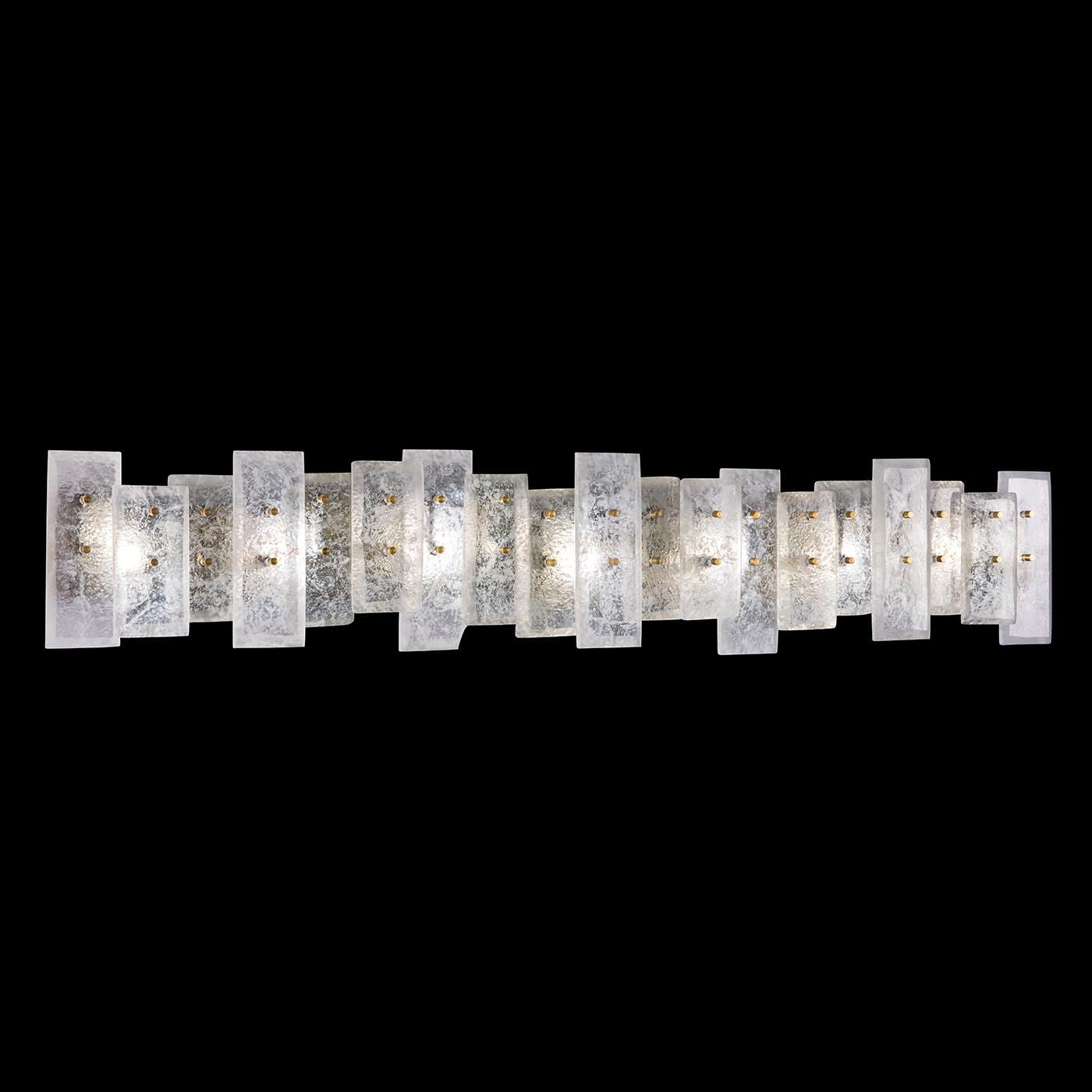 Erinn Valencich Lunea 46 Inch 7 Light Bath Vanity Fixture, Bathroom Vanity Light, detail 2