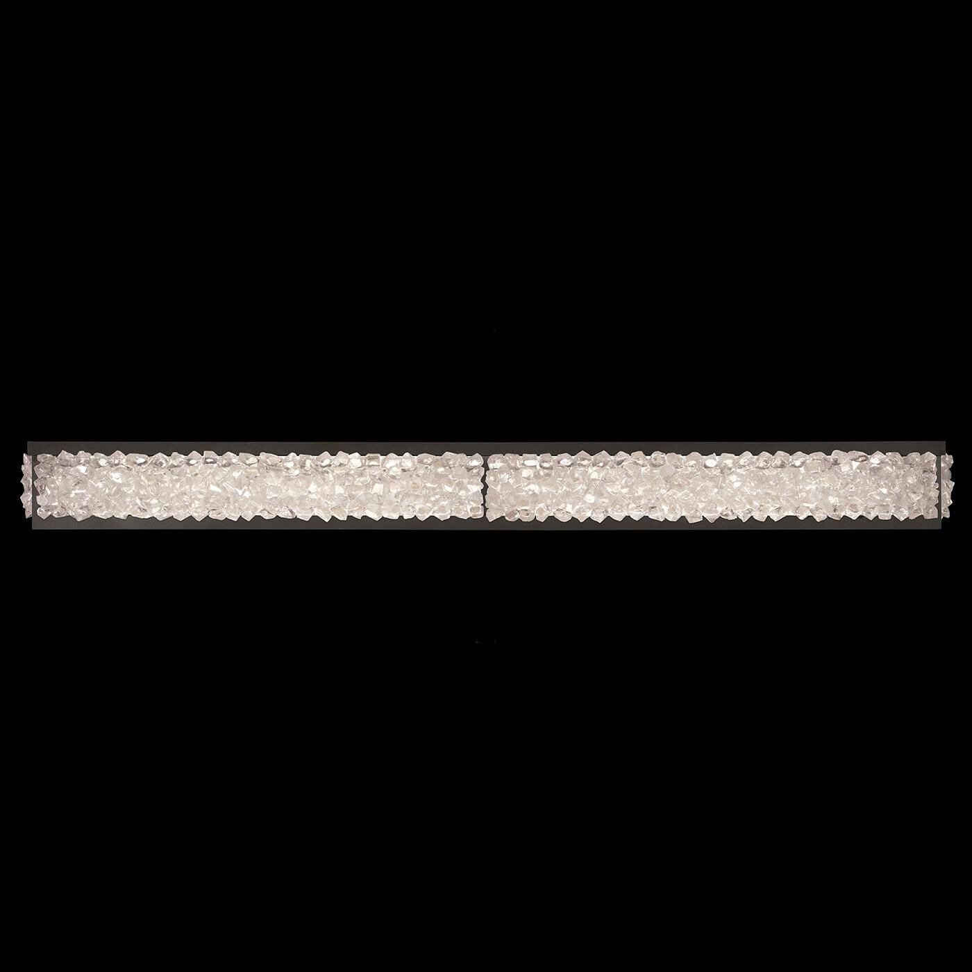 Arctic Halo 49 Inch 2 Light Led Bath Vanity Fixture, Bathroom Vanity Light, detail 3