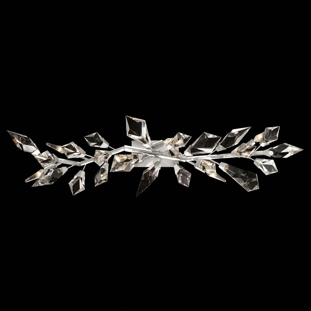 Foret 48 Inch 6 Light Led Bath Vanity Fixture, Bathroom Vanity Light, Height: 14.5 Inches