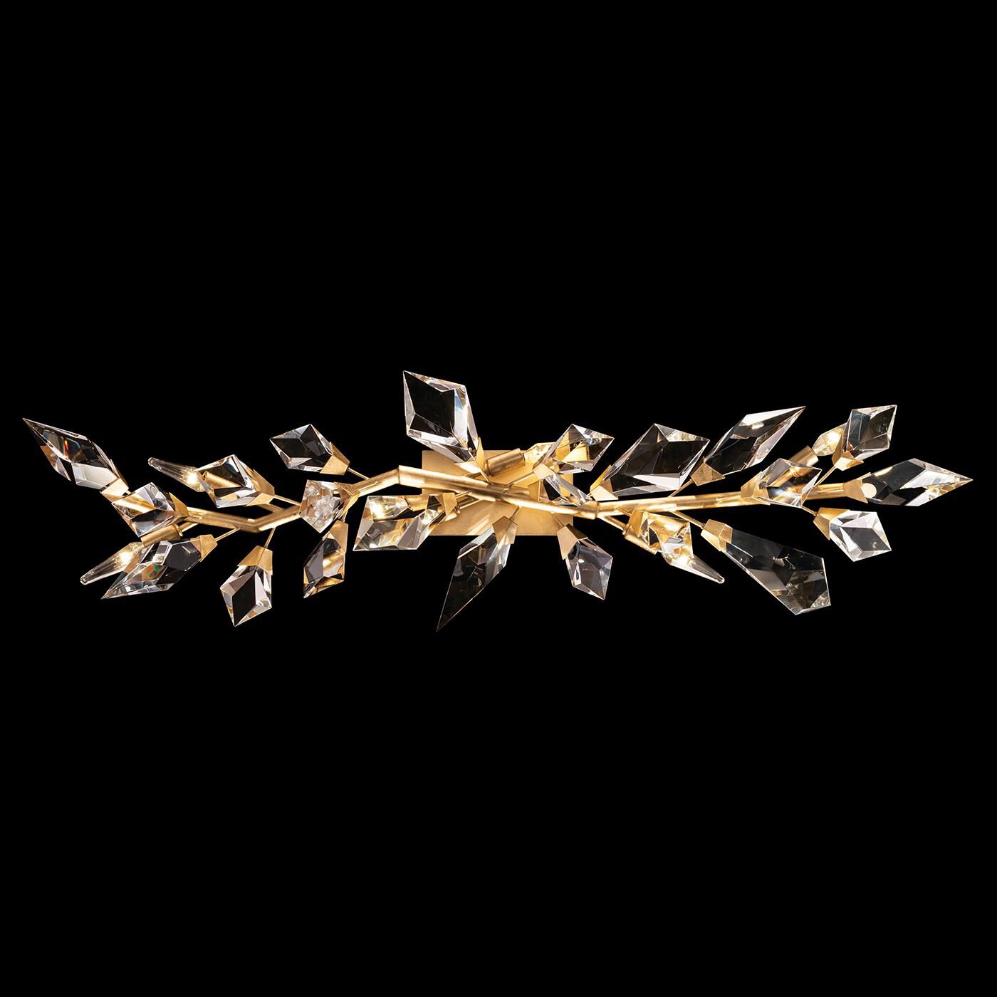 Foret 48 Inch 6 Light Led Bath Vanity Fixture, Bathroom Vanity Light, detail 2