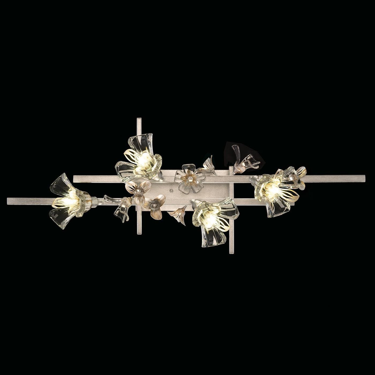 Azu 37 Inch 4 Light Led Bath Vanity Fixture, Bathroom Vanity Light, Height: 14.0 Inches