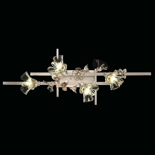 Azu 37 Inch 4 Light Led Bath Vanity Fixture, Bathroom Vanity Light, Height: 14.0 Inches
