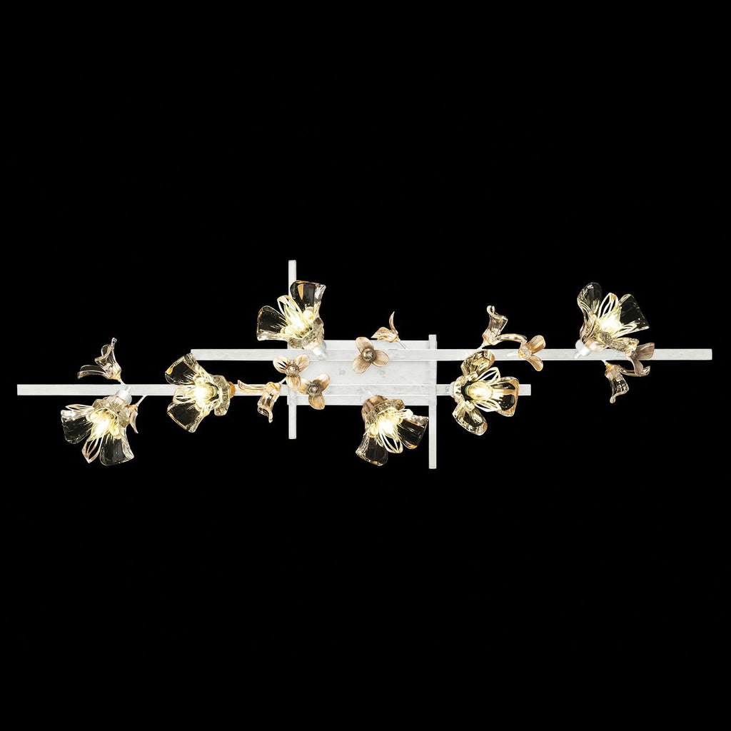 Azu 47 Inch 6 Light Led Bath Vanity Fixture, Bathroom Vanity Light, detail 3