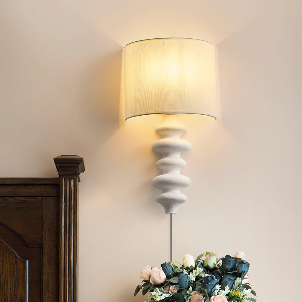 Fishbone Plug-in Wall Light, Plug-In Wall Sconce, detail 3