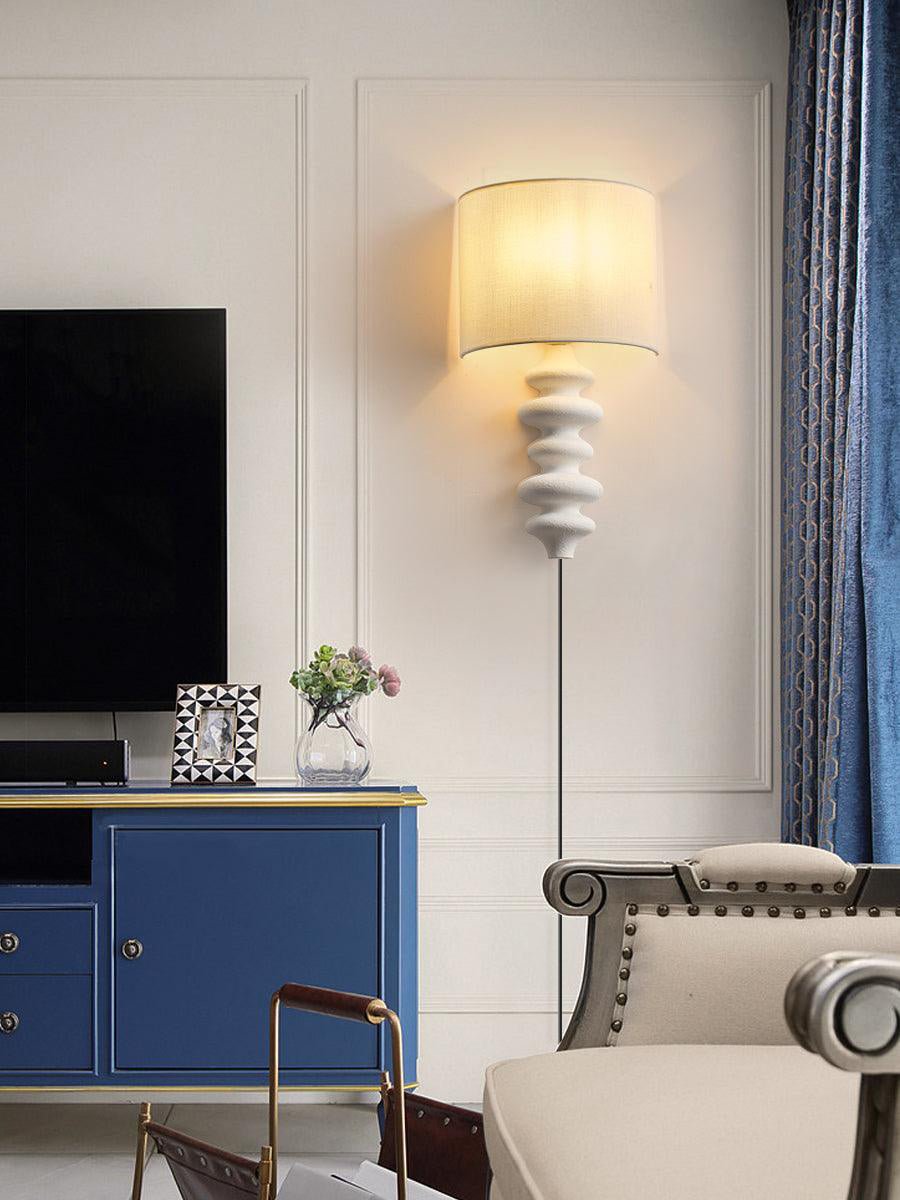 Fishbone Plug-in Wall Light, Plug-In Wall Sconce, detail 4