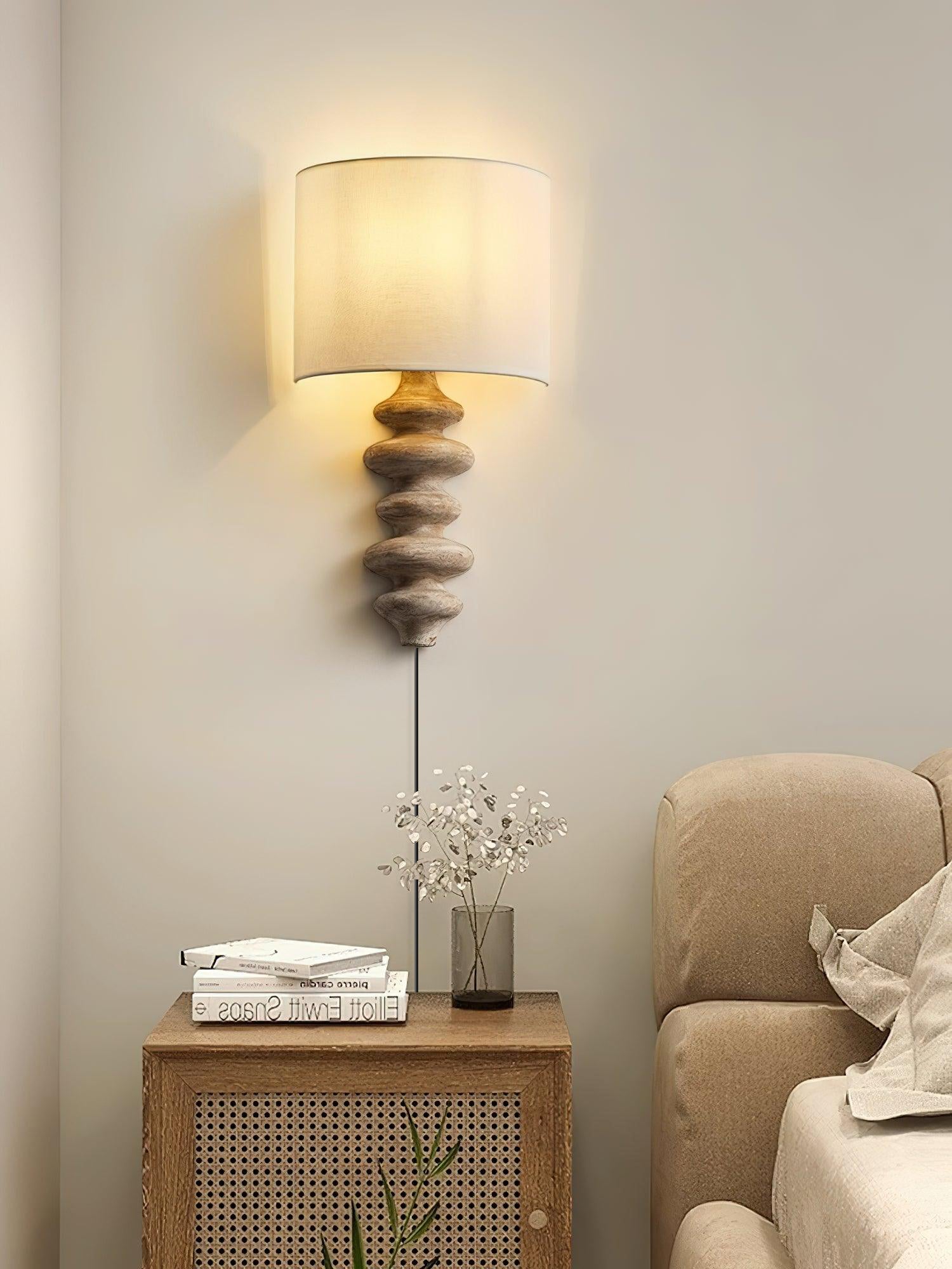 Fishbone Plug-in Wall Light, Plug-In Wall Sconce, detail 6