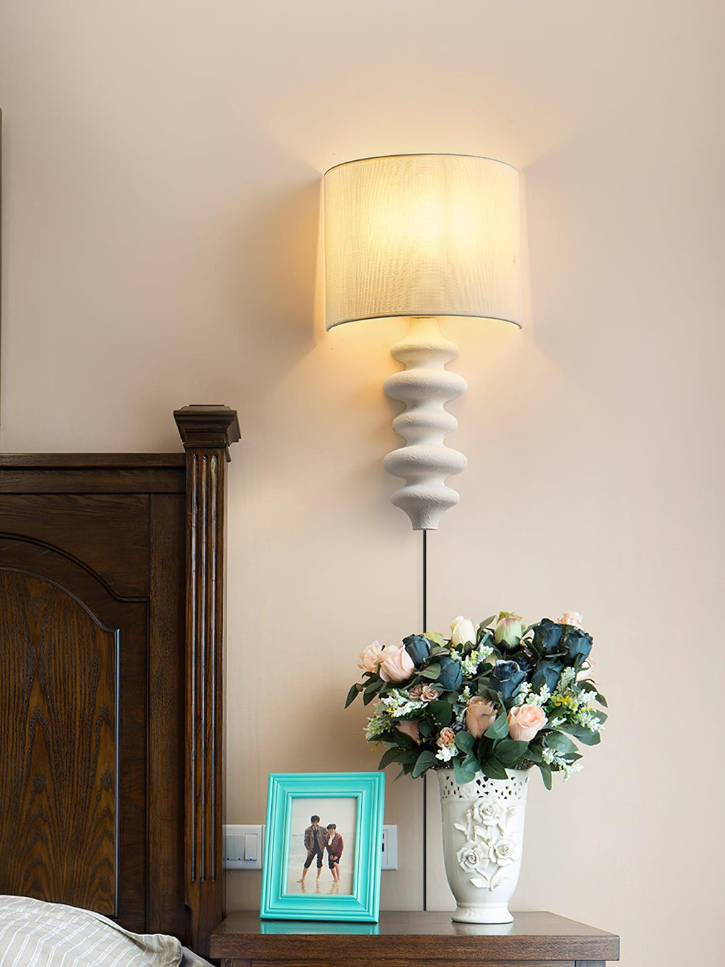 Fishbone Plug-in Wall Light, Plug-In Wall Sconce, detail 14