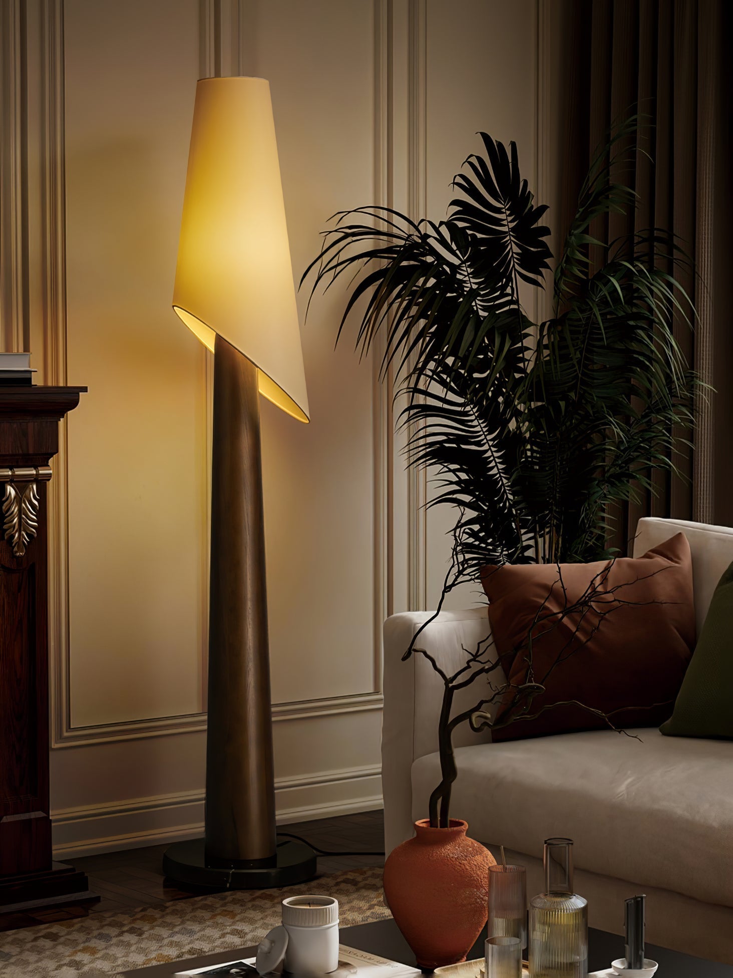 Flag Floor Light, Floor Lamp, detail 10