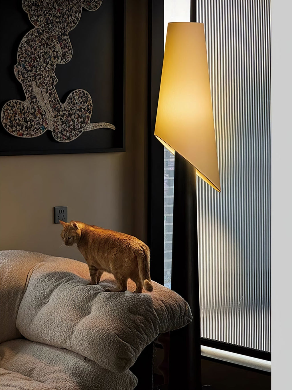 Flag Floor Light, Floor Lamp, detail 11