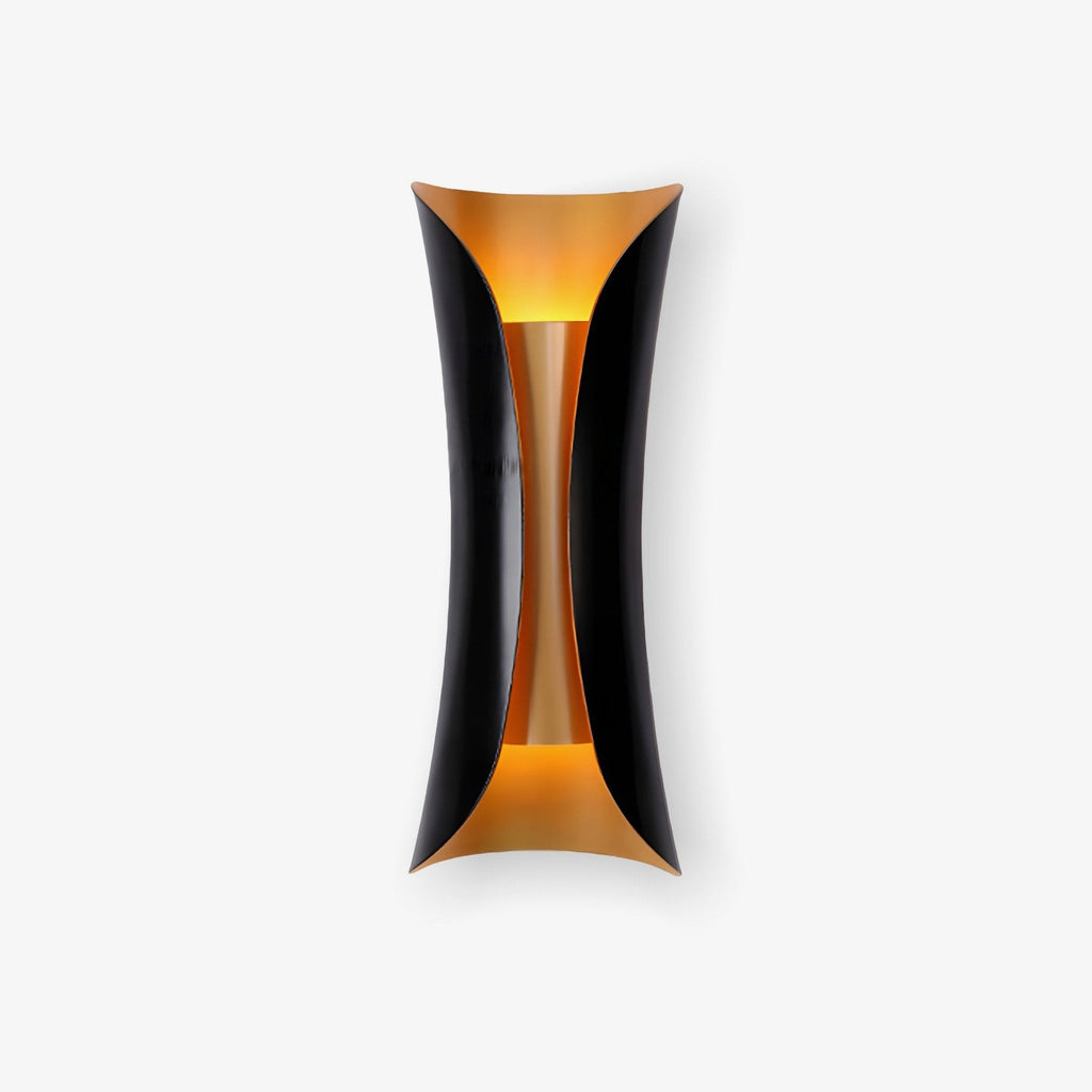 Flame Art Bracket Light Wall Light, Hardwired Wall Sconce, Metal, Dia 13cm x H 33cm