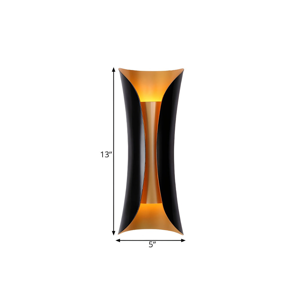 Flame Art Bracket Light Wall Light, Hardwired Wall Sconce, detail 12