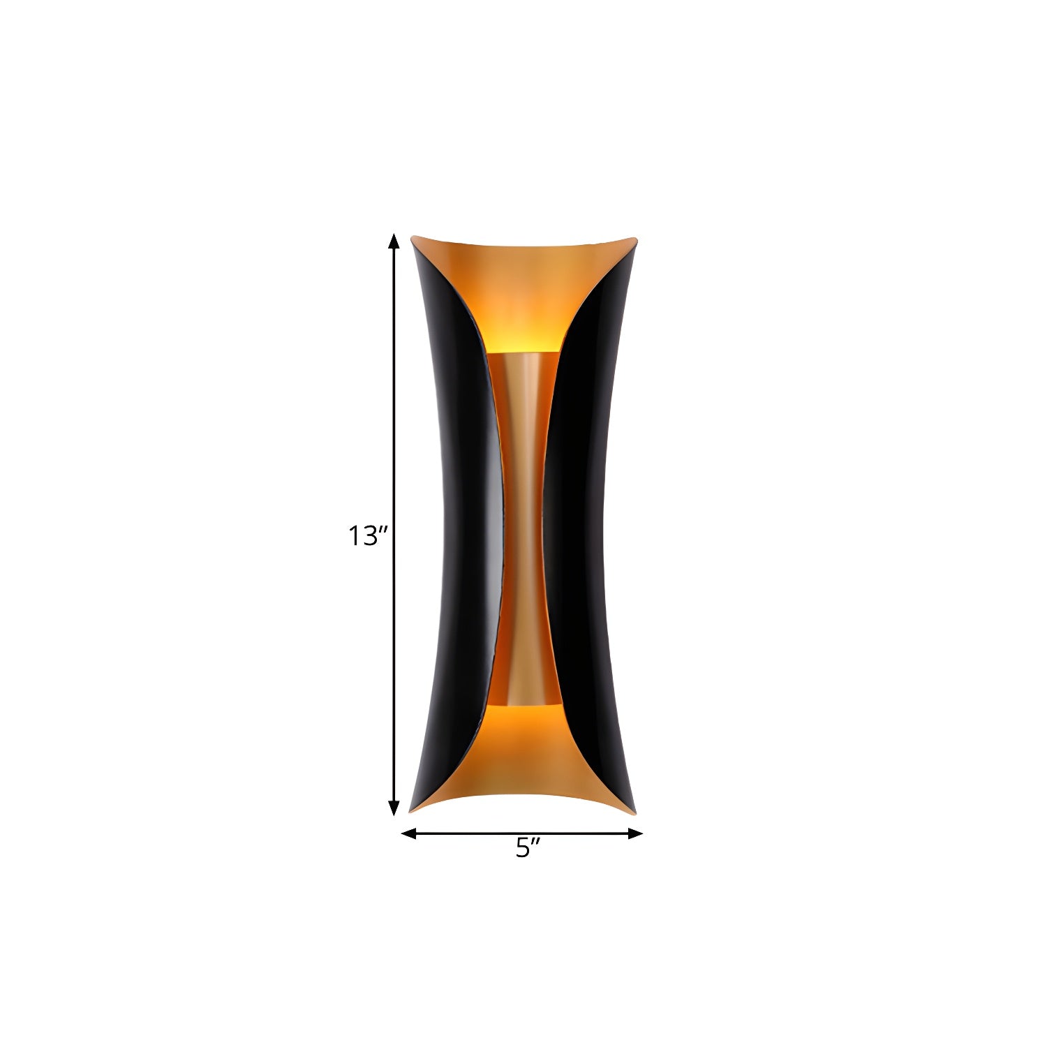 Flame Art Bracket Light Wall Light, Hardwired Wall Sconce, detail 12