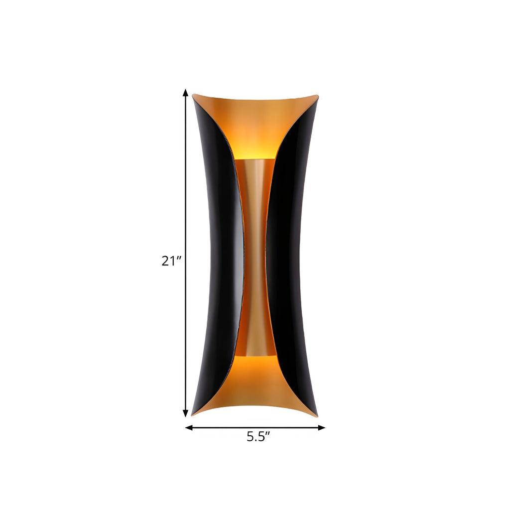Flame Art Bracket Light Wall Light, Hardwired Wall Sconce, detail 9