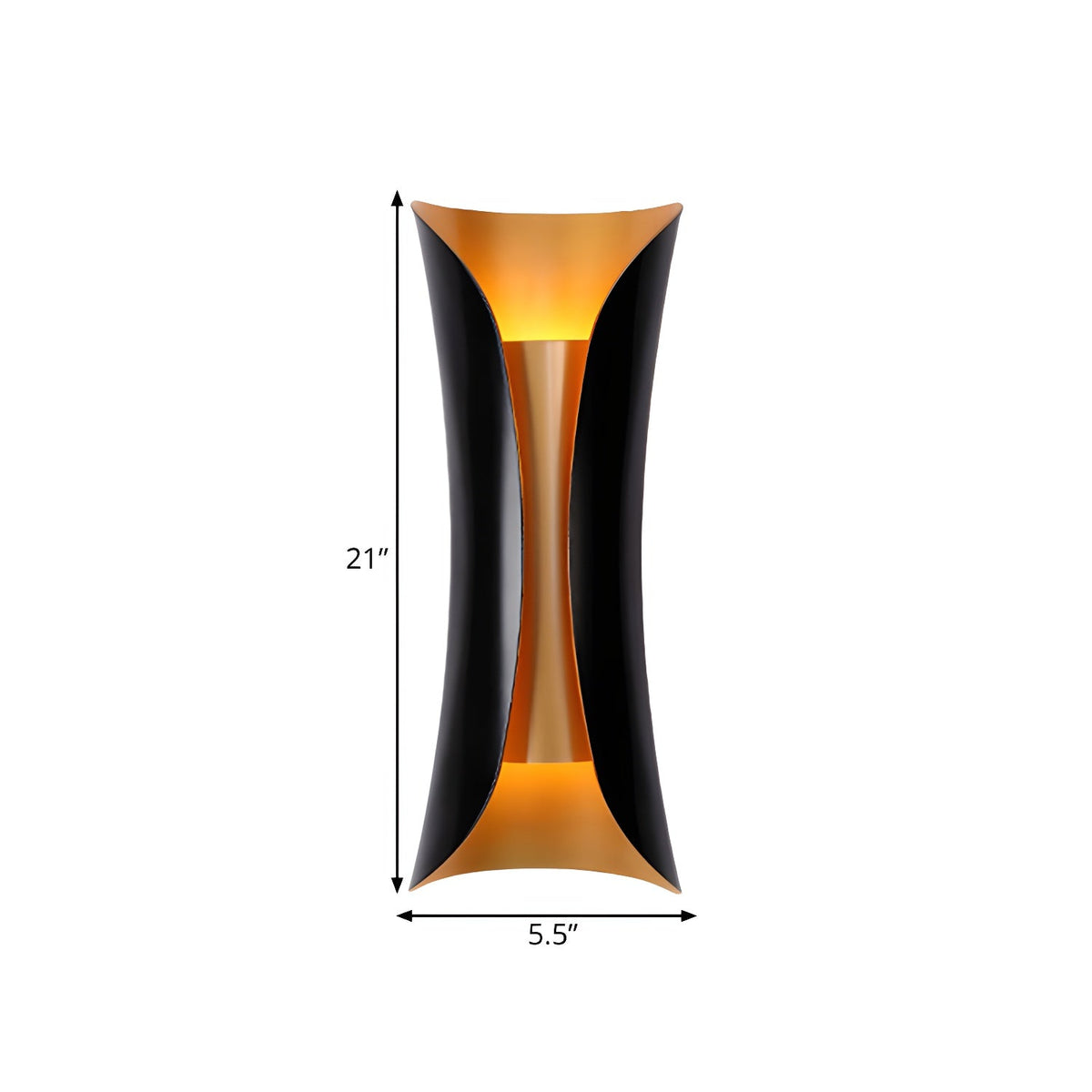 Flame Art Bracket Light Wall Light, Hardwired Wall Sconce, detail 9