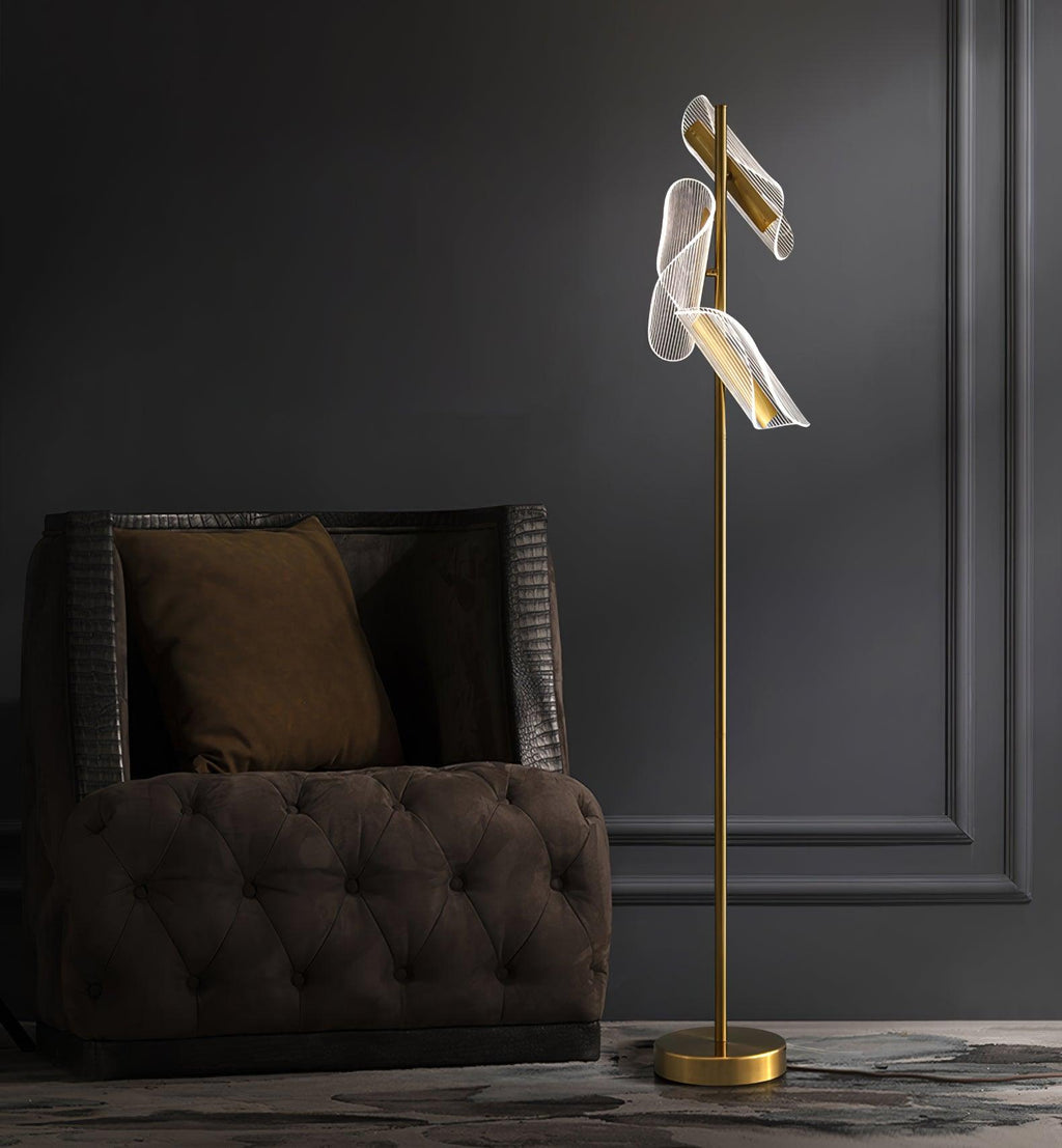 Flame Floor Light, Floor Lamp, detail 4
