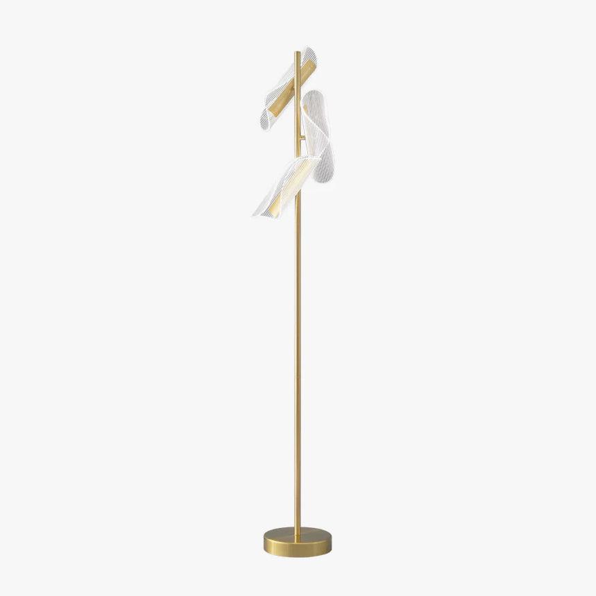 Flame Floor Light, Floor Lamp, Metal, Dia 20cm x H 150 cm