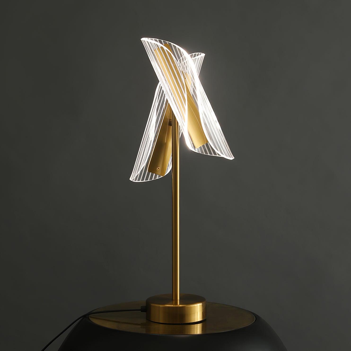 Flame Table Light, Bedside Table Lamp, detail 5