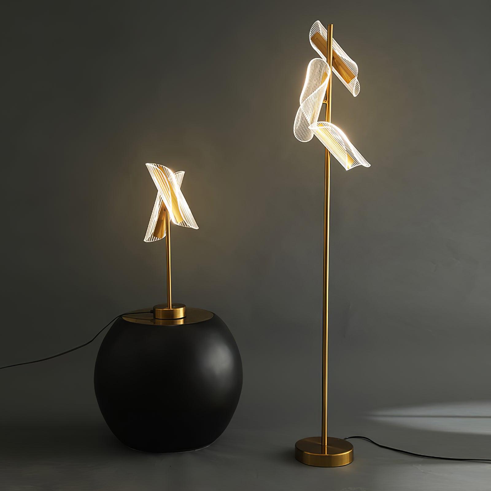 Flame Table Light, Bedside Table Lamp, detail 3