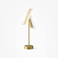Flame Table Light, Bedside Table Lamp, Metal, Dia 17cm x H 55 cm