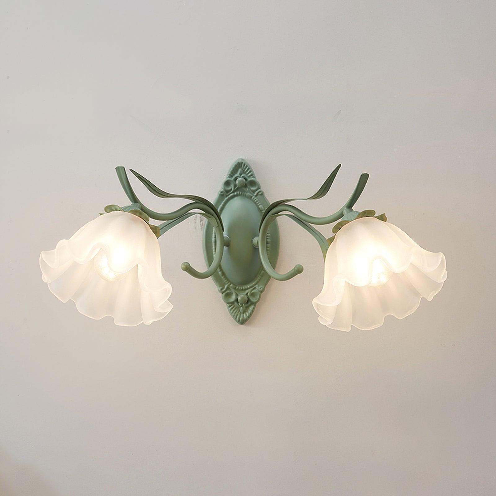 Flared Wall Light, Hardwired Wall Sconce, detail 4