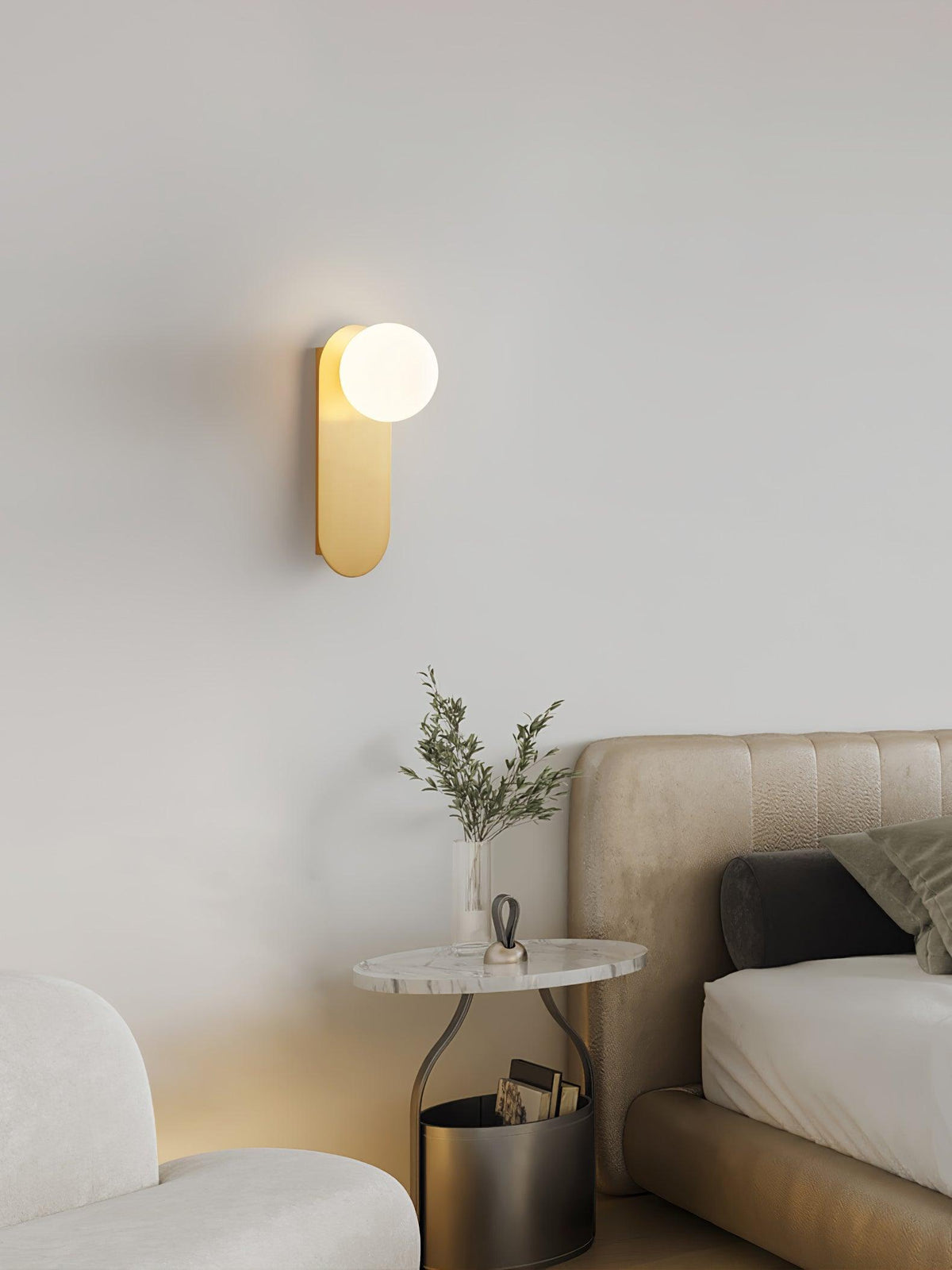 Flat Base Globe Bracket Light Wall Light, Hardwired Wall Sconce, detail 24