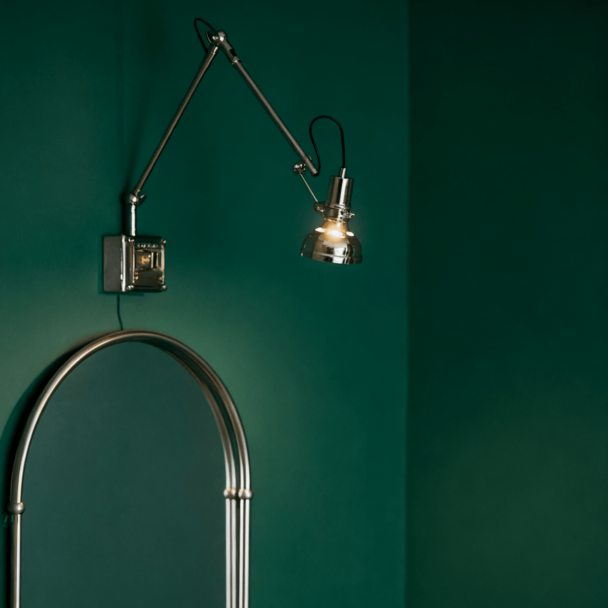 Flex Arm Wall Light, Hardwired Wall Sconce, detail 24