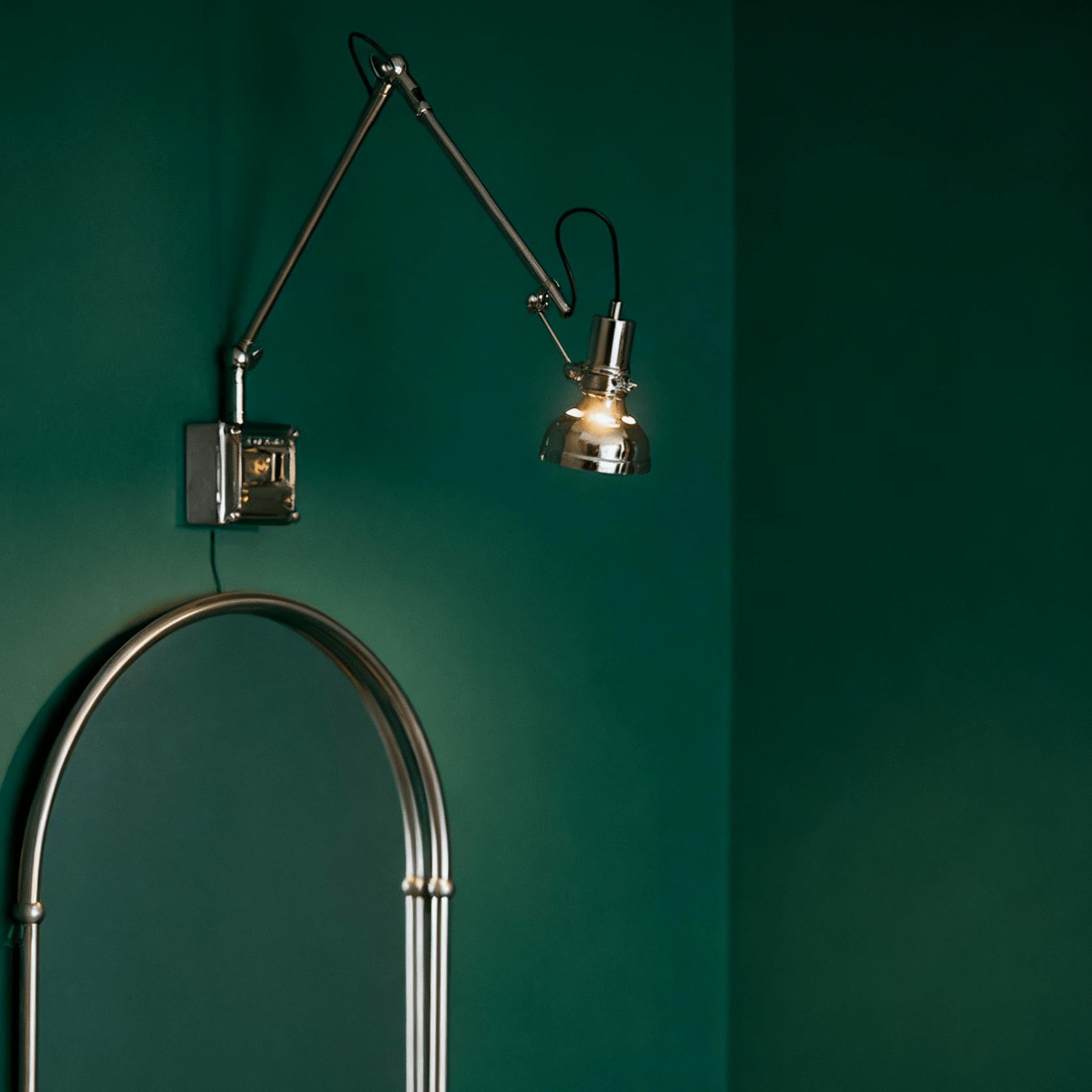 Flex Arm Wall Light, Hardwired Wall Sconce, detail 24