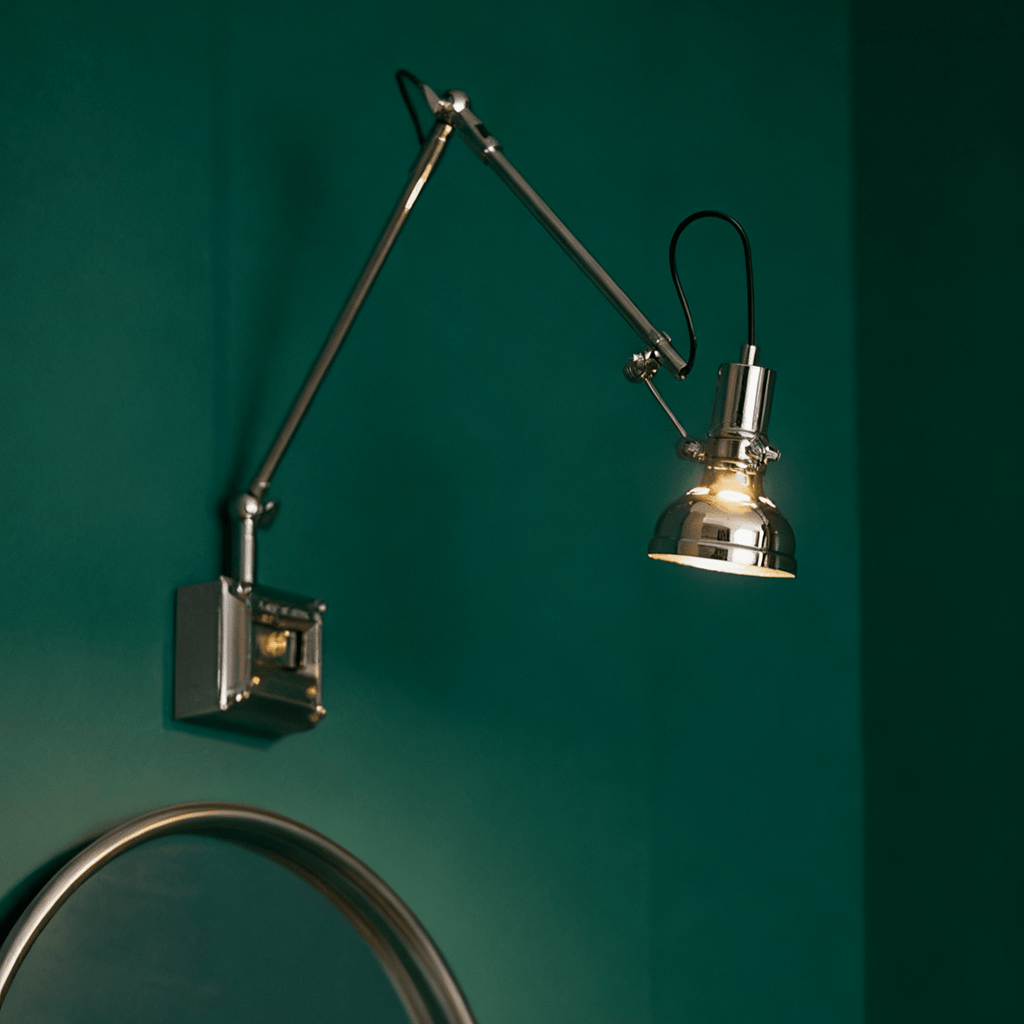 Flex Arm Wall Light, Hardwired Wall Sconce, detail 19