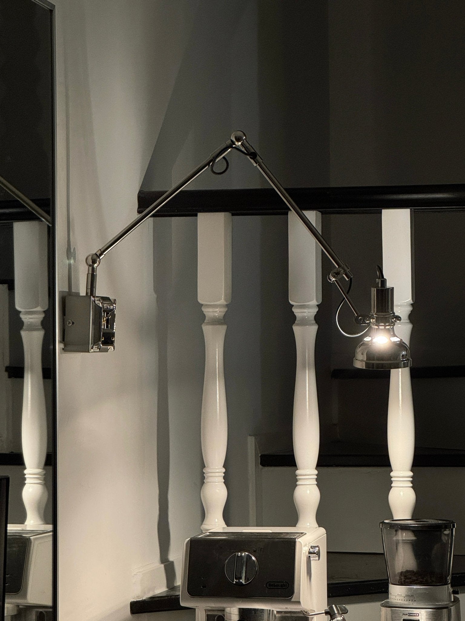 Flex Arm Wall Light, Hardwired Wall Sconce, detail 16