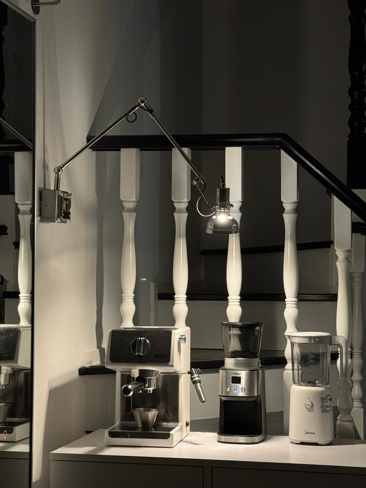 Flex Arm Wall Light, Hardwired Wall Sconce, detail 10