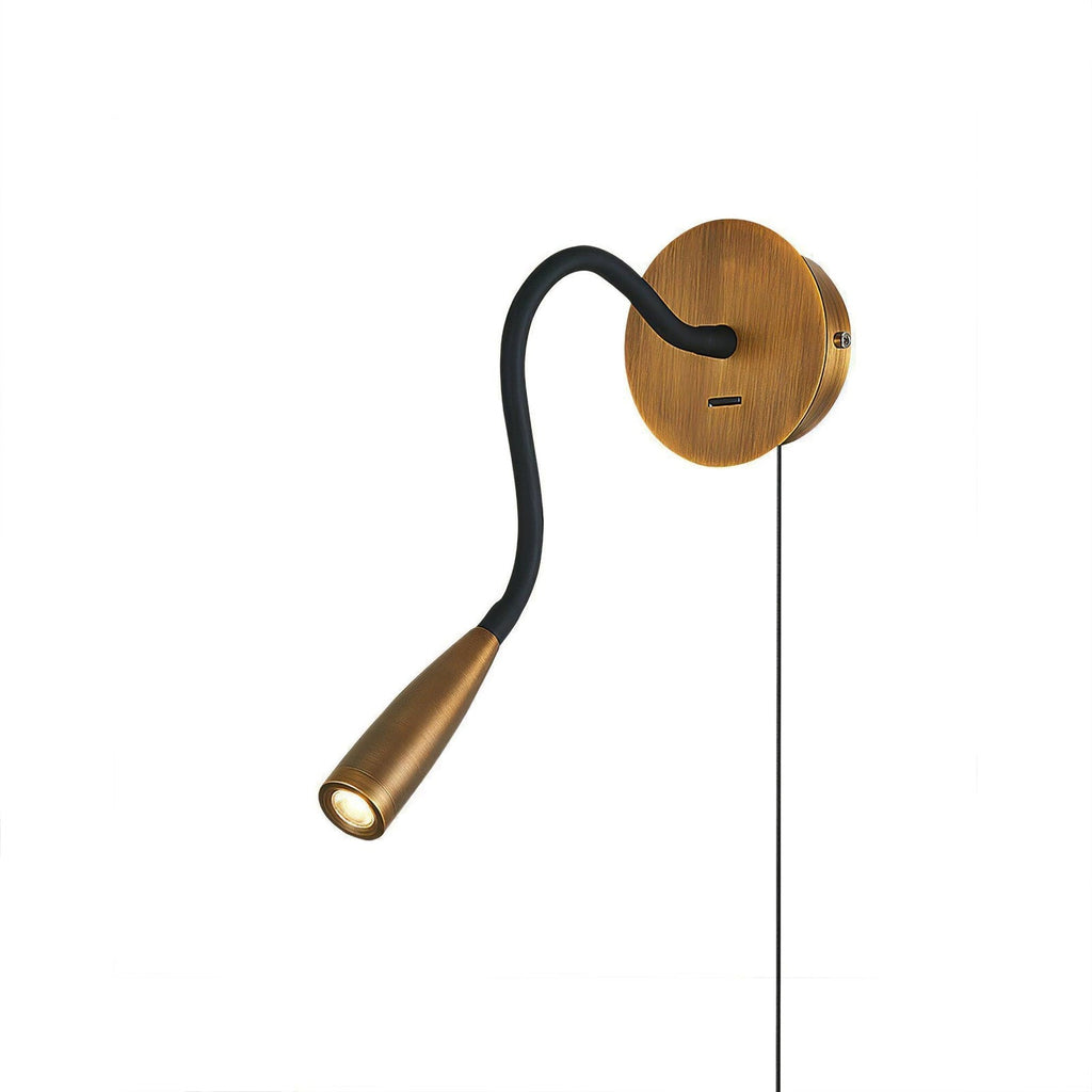 Flexi Hose Plug-In Wall Light, Plug-In Wall Sconce, detail 8