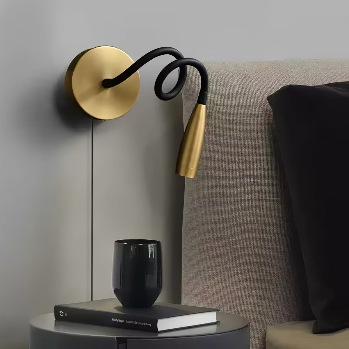 Flexi Hose Plug-In Wall Light, Plug-In Wall Sconce, detail 6