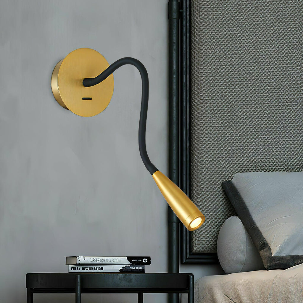 Flexi Hose Plug-In Wall Light, Plug-In Wall Sconce, detail 10