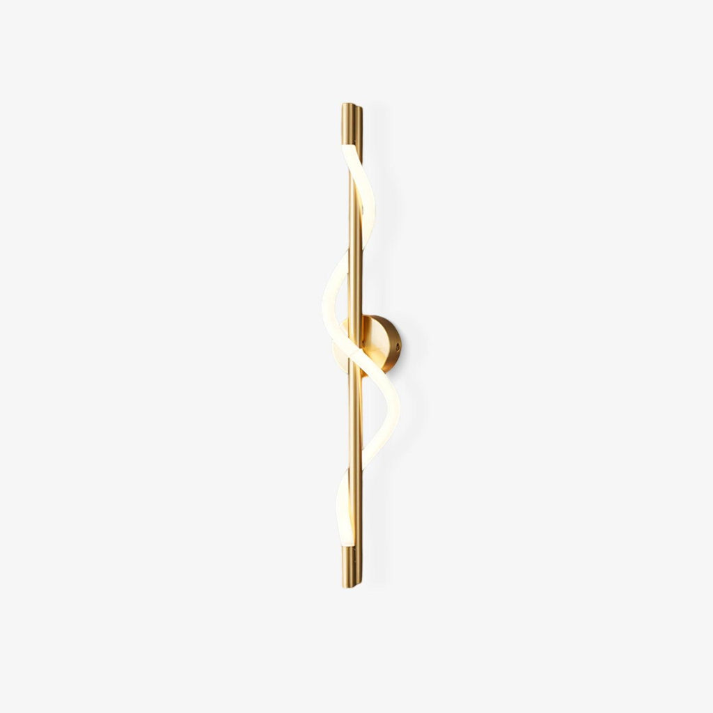 Flexible Linear Curve Wall Light, Hardwired Wall Sconce, detail 2