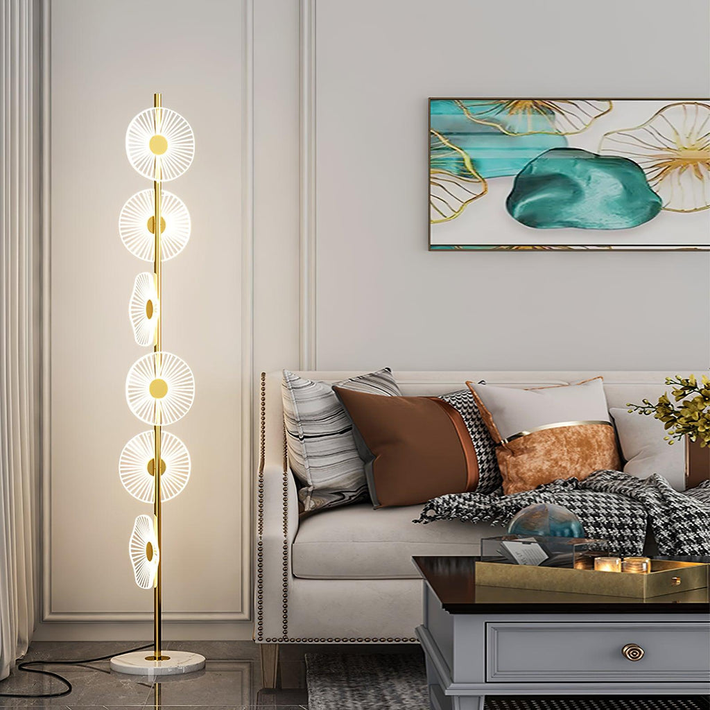 Floating Raindrop Floor Light, Floor Lamp, detail 2