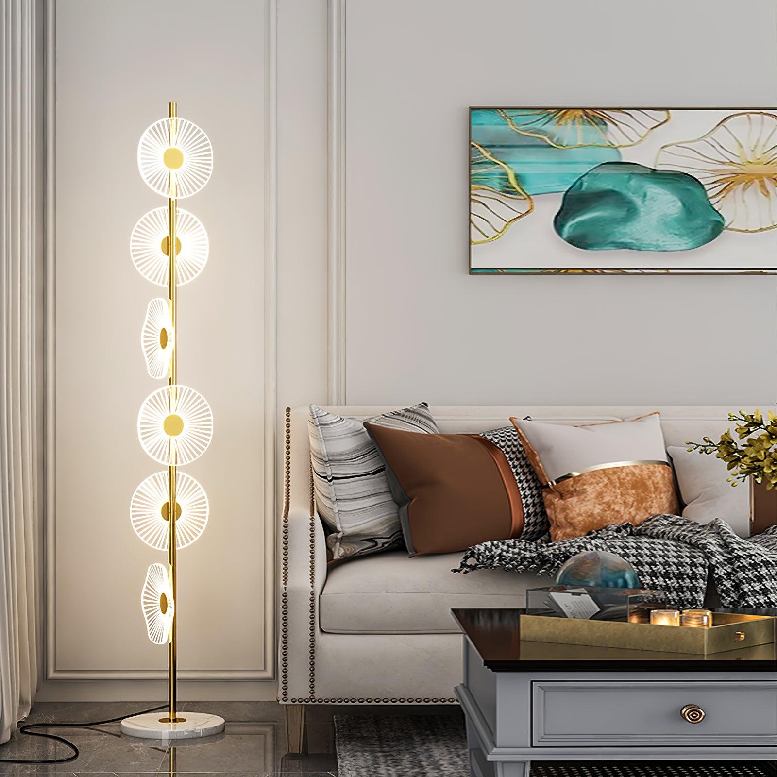 Floating Raindrop Floor Light, Floor Lamp, detail 2