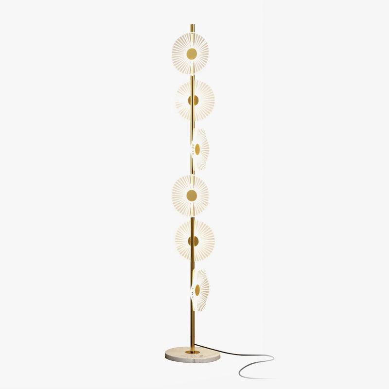 Floating Raindrop Floor Light, Floor Lamp, Metal, Dia 25cm x H 150 cm
