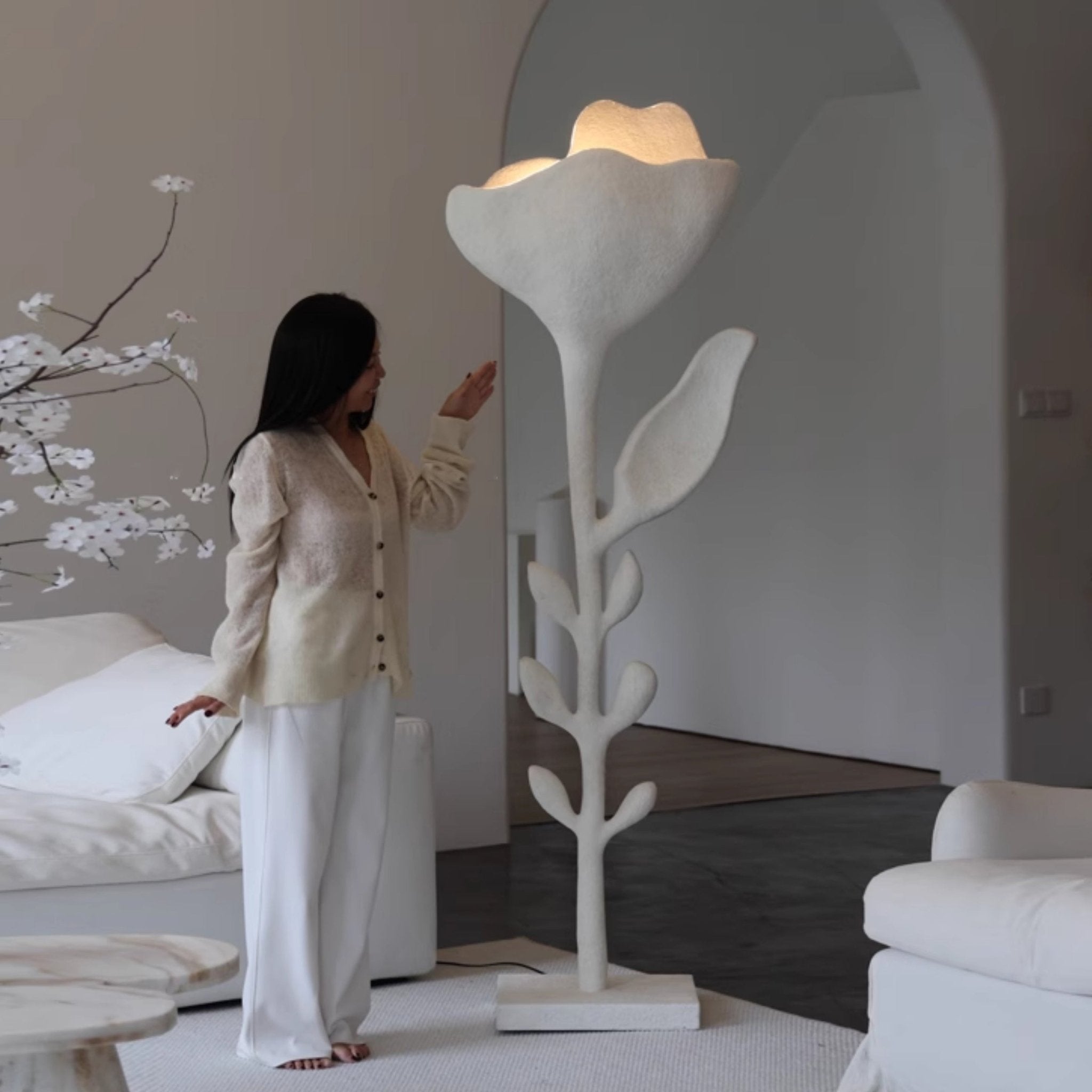 Florae Floor Light, Floor Lamp, detail 2