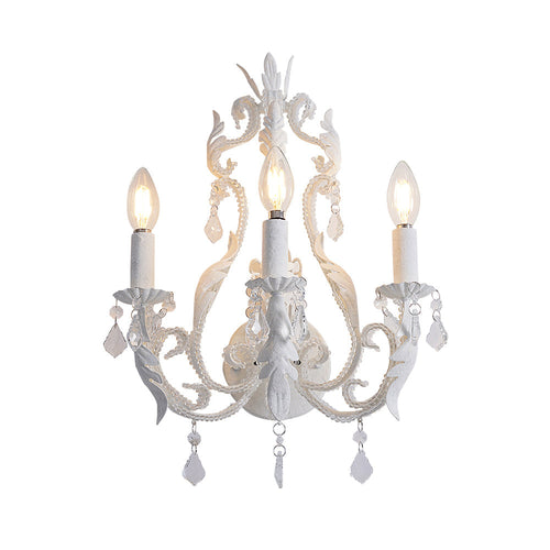 Candle Holder Wall Light, Bedroom Wall Sconce, Metal, Dia 40cm x H 48cm